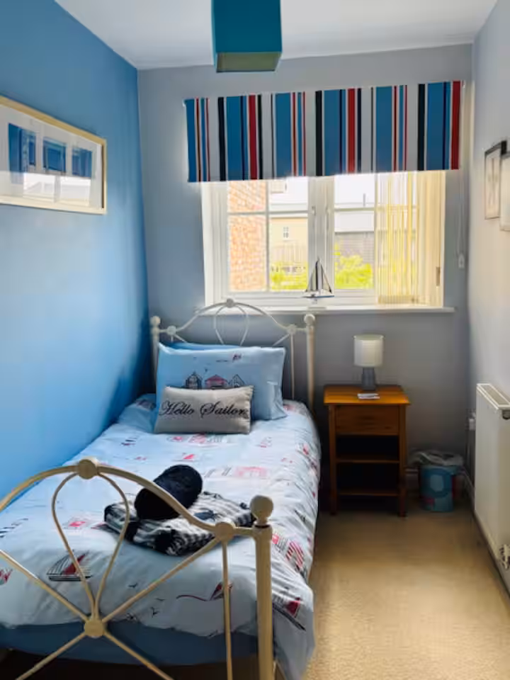 Second bedroom at Lobster Pot Cottage, The Bay Filey