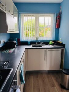 Lobster Pot Cottage kitchen at The Bay Filey